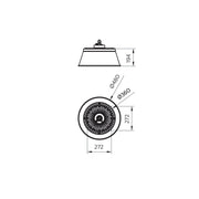 Philips Lighting - Lichttechnisches Zubehör/Ersatzteile für Leuchten Aluminiumreflektor BY021Z G2 ALU