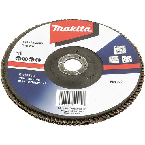 Makita - Trenn-/Schleifscheibe Fächerschleifscheibe D-63513 180mm A40