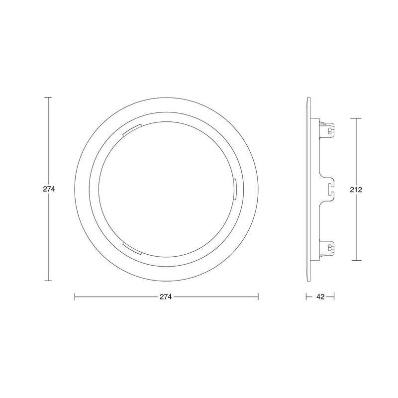 Steinel - Lichttechnisches Zubehör/Ersatzteile für Leuchten Adapterring 087371 DL 200