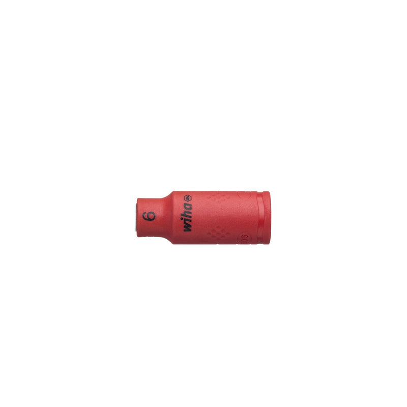 Wiha - Sechskant-Einsatz für Steckschlüssel Steckschlüsseleinsatz 246226 6mm x1/4" Aussen-6K