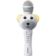 LENCO - Mikrofon Karaoke-Kinder-Mikrofon BMC-060 White BT,1x5W(RMS)