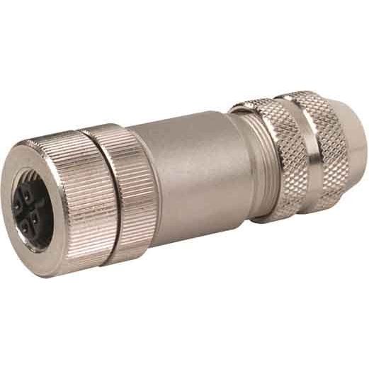 Murrelektronik - Rundsteckverbinder, feldkonfektionierbar (Industriesteckverbinder) Buchse M12 gerade 7000-13381-0000000