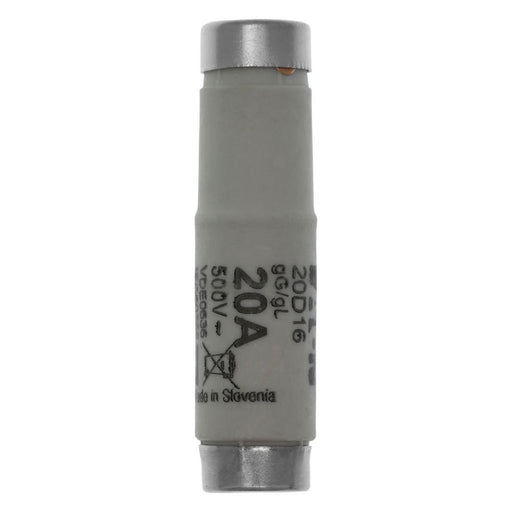 Eaton - D-Sicherungseinsatz Sicherungseinsatz Nieders. SICHERUNG-#20D16 20A AC 500V 50kA − 10 Stück