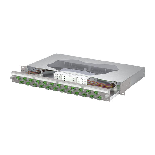 Metz Connect - Patchpanel LWL Patchfeld splice 1504697624-E 24xLC-D APC OS2