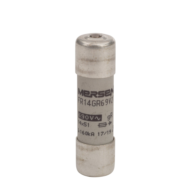 Mersen - Zylindrische Sicherung Sicherungseinsatz zylindr. FR14GR69V63T gR 14x51 63A − 10 Stück