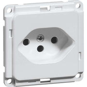 Peha - Schalter-/Steckdosenkombination Steckdose Schweiz SEV D 6771.02 CH SI EB,erh.Berührs., rws