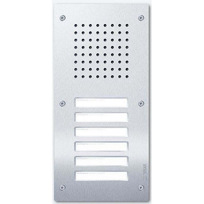 Siedle&Söhne - Türstation für Türkommunikation Türstation Audio CL 111-6 R-02 Classic, eds, 6 WE