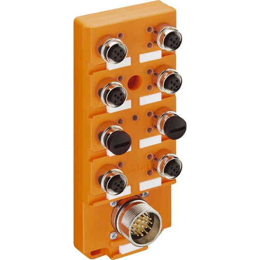Belden - Passiver Sensor-/Aktor-Verteiler (ohne Leitung) Aktor-Sensor-Box ASBS 8/LED 5-4 steckbar,4p