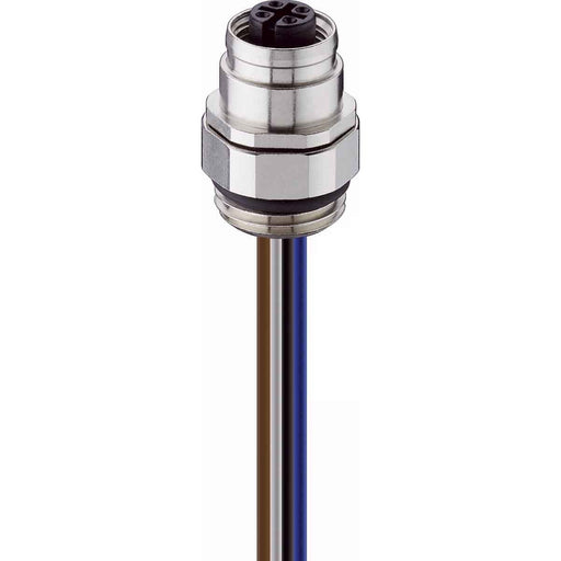 Belden - Rundsteckverbinder, Einbau (mit Leitung) Rundsteckverbinder RKFPM 5/0,5m m.Schraubverschluss − 10 Stück by Belden
