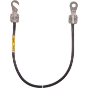 DEHN - Zubehör/Ersatzteile für Erdung und Blitzschutz Erdungsleitung EL10L205M #410420 10mm2/L 2,0m schw.