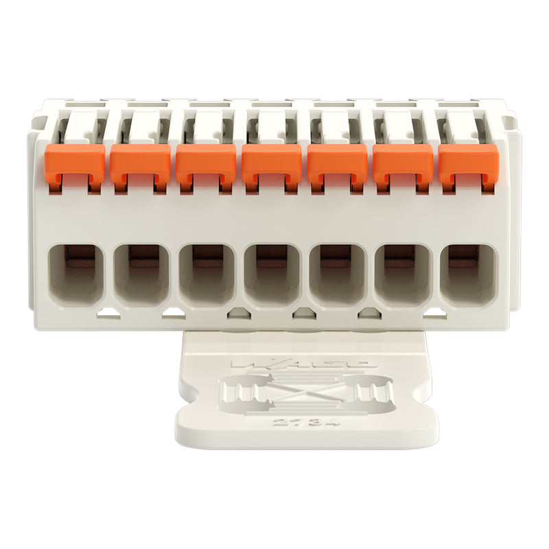 WAGO - Kabelsteckverbinder für Leiterplattensteckverbinder 1-Leiter-Federleiste 27341107327000300000 PushinCAGECLAMP,lgr − 50 Stück
