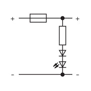 WAGO - Sicherungs-Reihenklemme Relaisstecker 286-890 m. Sicherung