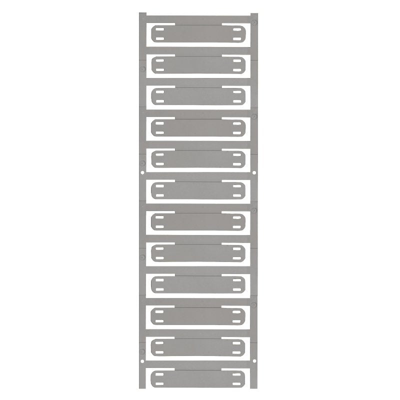 Weidmüller - Kabelmarkierungssystem Leitermarkierer SFX11/60MCNEUTRALGR 60x11mm,grau − 60 Stück