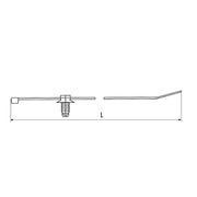HellermannTyton - Kabelbinder Befestigungsbinder 156-00457(500) − 500 Stück