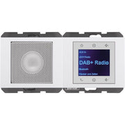 Berker - Elektronik-Gerät für Installationsschalterprogramme Radio mit Lautspr. DAB+ K. 29807009 x pw. gl