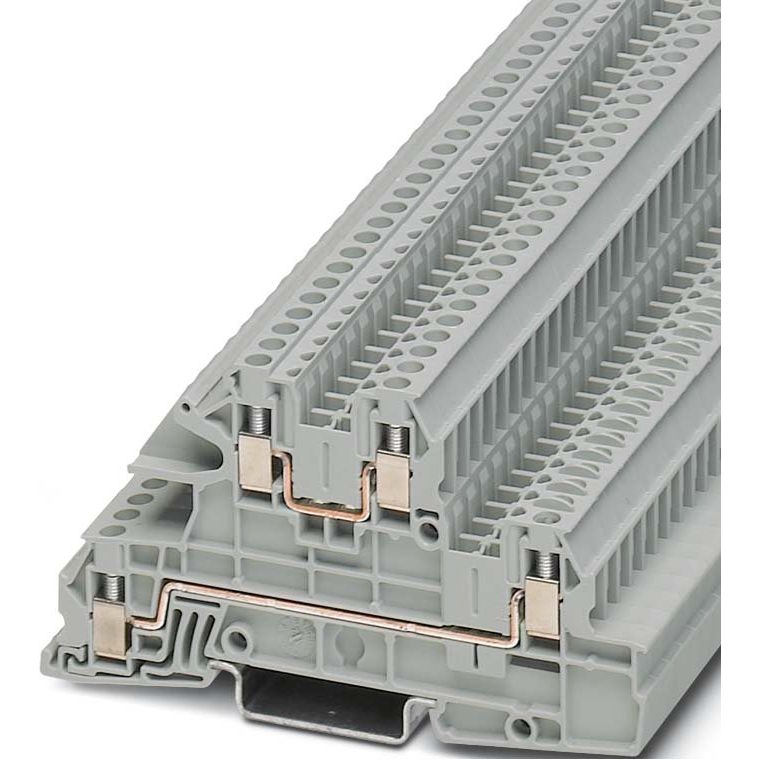 Phoenix Contact - Installations-Etagenklemme Installationsetagenklemme UTI 2,5-L/L 0,2-4qmm 5,2mm gr