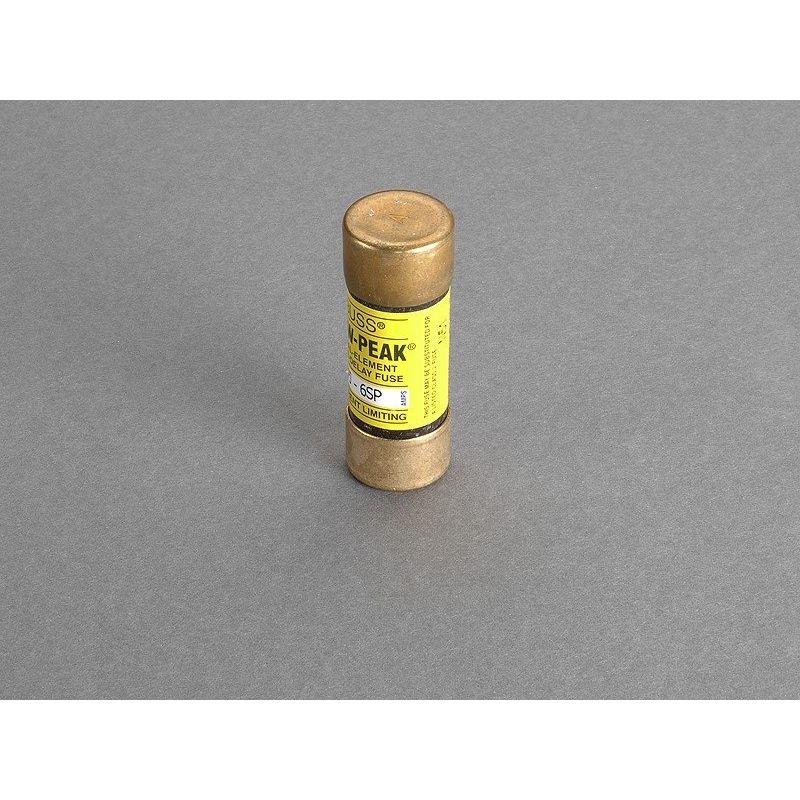 Wöhner - Zylindrische Sicherung Sicherungseinsatz 31349 6A,600V AC, 300V DC − 10 Stück