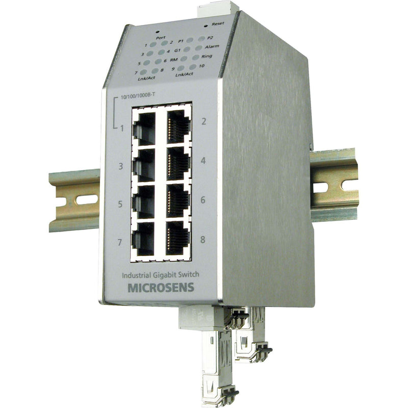 Microsens - Netzwerk Switch ProfiLine Switches Gigabit MS650869PM-48-V2 7x10/100, 3xSFP