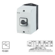 Eaton - Lastschalter Stern-Dreieck-Schalter T3 T3-5-15892/I2 32A Aufbau rastend