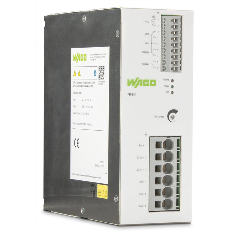 WAGO - USV-Anlage USV-Lade-u.-Kontrolleinh. 787-915 DC 24 V − 1 Stück