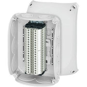 Hensel - Dose, Gehäuse für Montage auf der Wand/Decke Reihenklemmenkasten RK 1019 T 1,5-4qmm, 19 Klemmen