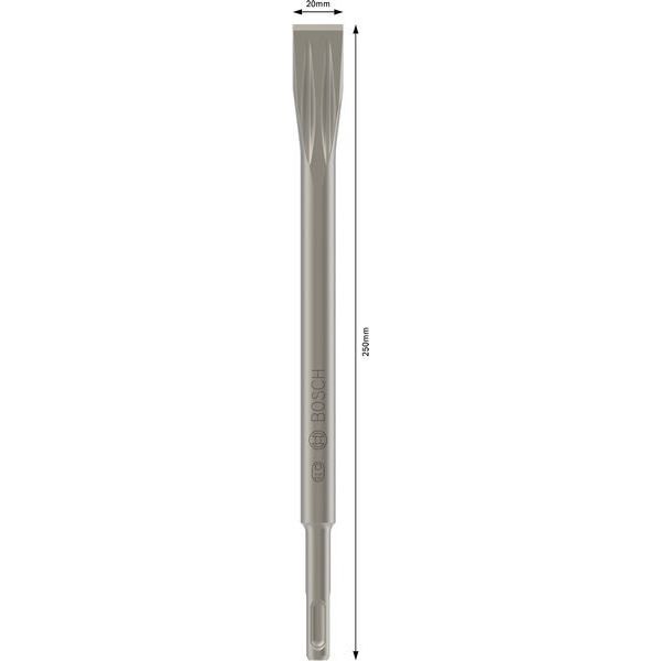 Bosch - Maschinenmeißel PRO SDS plus-5C 2607019052 Flachmeißelset 20 x