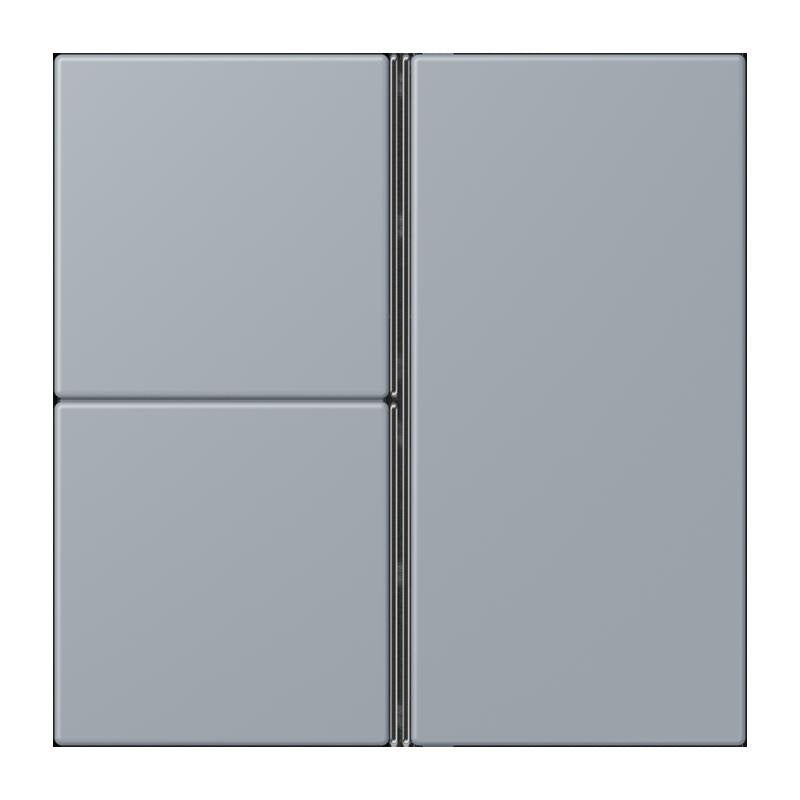 Jung - Abdeckung/Bedienelement für Installationsschalterprogramme Tastensatz 3fach LC 403 TSA 257 gris clair 59