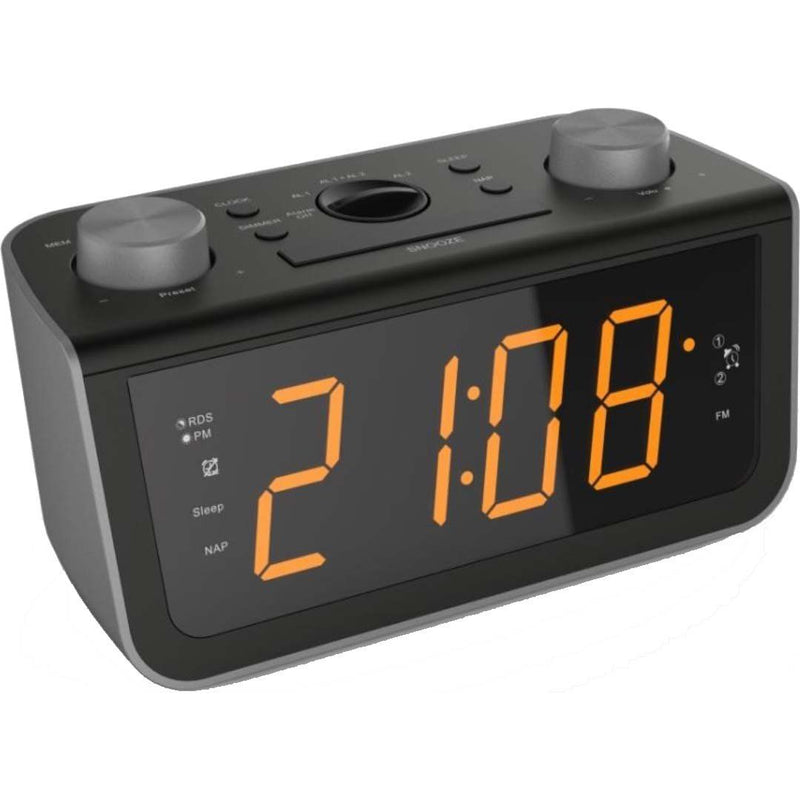 Soundmaster - Radio Uhrenradio/Uhr FUR5005 sw Jumbo-LED − 4 Stück