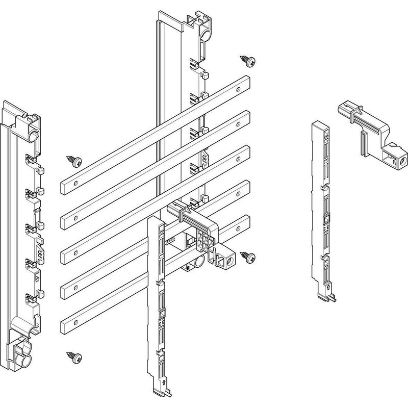 ABN - Verteilerfeld für Installationsverteiler Sammelschienen-Modul MTSC12515 tief 1FB/2RE