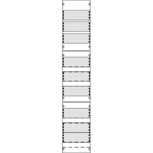 Striebel&John - Verteilerfeld für Installationsverteiler Verteilerfeld FV19A3R3H m.APZ3 zRfZ4/HAN,9RE − 1 Stück