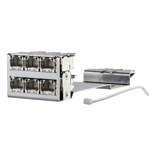 Metz Connect - System-Patchpanel Kupfer DCCS2 Baugruppe 6Port RJ45 130D2CMM6-E