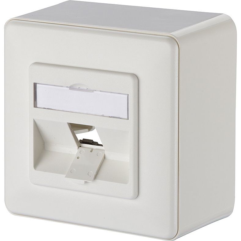 Metz Connect - Kommunikationsanschlussdose Kupfer Anschlussdose leer 130B10D10002-E AP 1x rws 43mm − 10 Stück