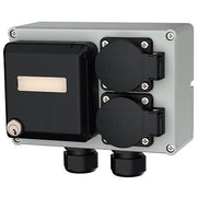 Mennekes - CEE-Steckdosen-Kombination (IEC 60309) Steckdosen-Kombination 25705 2xSchuko 2xRJ45 IP44