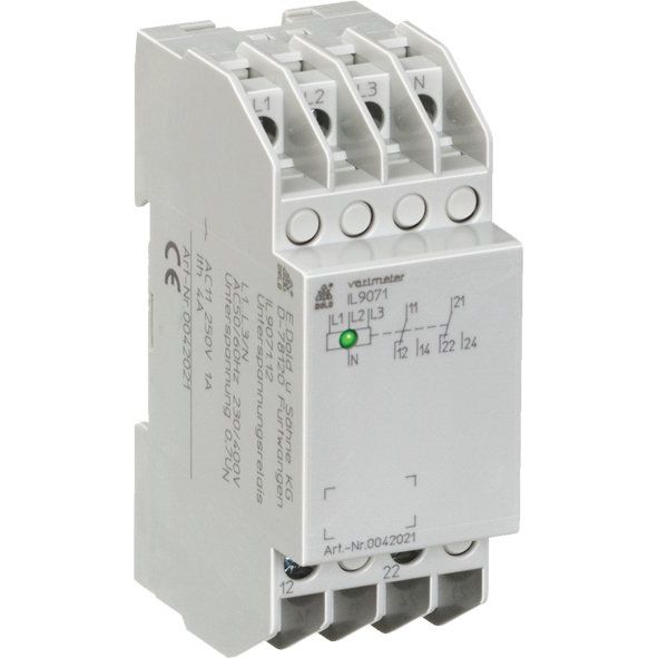 Dold&Söhne - Unterspannung-Überwachungsrelais für Reiheneinbau Unterspannungsrelais IL907112/010#0047074 3/NAC400/230V 0,85UN