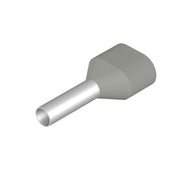 Weidmüller - Aderendhülse Zwilling H2,5/19T ZH GR SV − 250 Stück