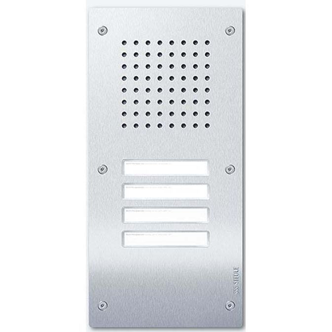 Siedle&Söhne - Türstation für Türkommunikation Türstation Audio CL 111-4 N-02 Classic, eds, 4 WE
