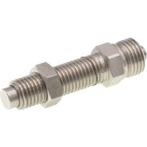 Ipf Electronic - Antriebskopf für Positionsschalter/Scharnierschalter Zubehör Sensor, Anschlag, AY000066 M8x1 41lang VA