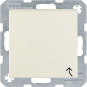 Berker - Steckdose SCHUKO-Steckdose ws/gl 47518982 mit Klappdeckel