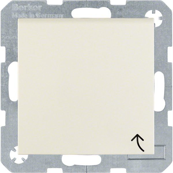 Berker - Steckdose SCHUKO-Steckdose ws/gl 47518982 mit Klappdeckel