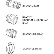 Lapp Zubehör - Metall-Schutzschlauch SILVYN-AS-P-14-/- 64400110 10X14-10M-GY − 10 Meter