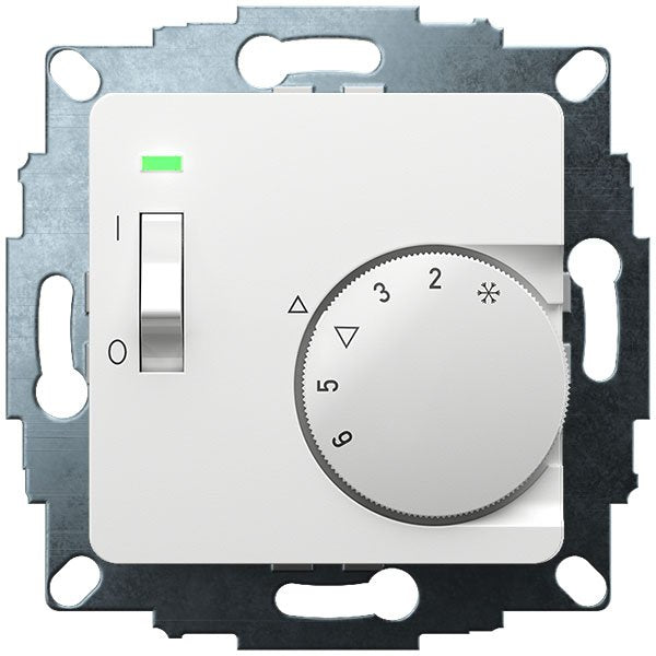 Eberle Controls - Raumthermostat/Uhrenthermostat UP-Raumregler 5-30C AC230V UTE 1011-RAL9016-G50 1Öffner