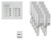 TCS Tür Control - Türsprech-Set Audio Außenstation Pack 10 PPU10/2-EN/02 PUK 2reihig10Tast.UP