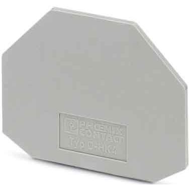 Phoenix Contact - Abschluss- und Zwischenplatte für Reihenklemme Deckel D-HK 4 B=2,3mm, gr − 50 Stück