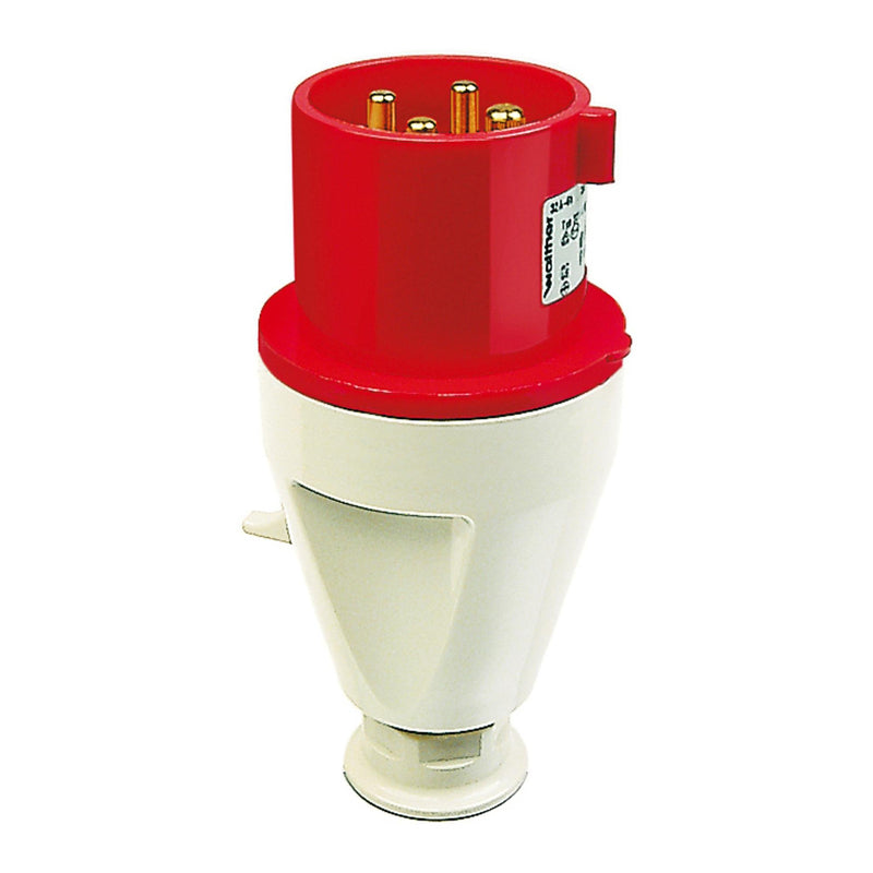 Walther Werke - CEE-Stecker (IEC 60309) Stecker 63A 261406 4P 400V 6h IP44