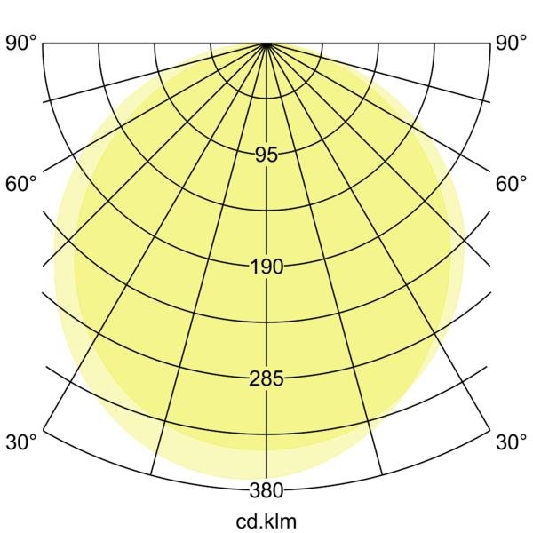 Brumberg Leuchten - Decken-/Wandleuchte LED-Wandleuchte 60040103 3000K, graphit