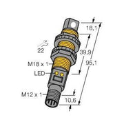 Turck - Ultraschall Taster Ultraschallsensor S18UIARQ Reflexionstaster − 1 Stück