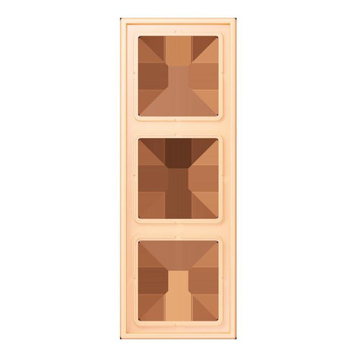 Jung - Abdeckrahmen Rahmen 3-fach LC 983 223 ocre