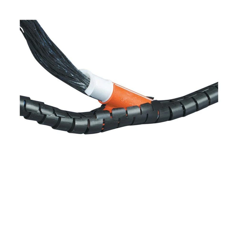 Erico - Kabelbündelungsschlauch Schlauch ZFX50M15MMBK − 50 Meter