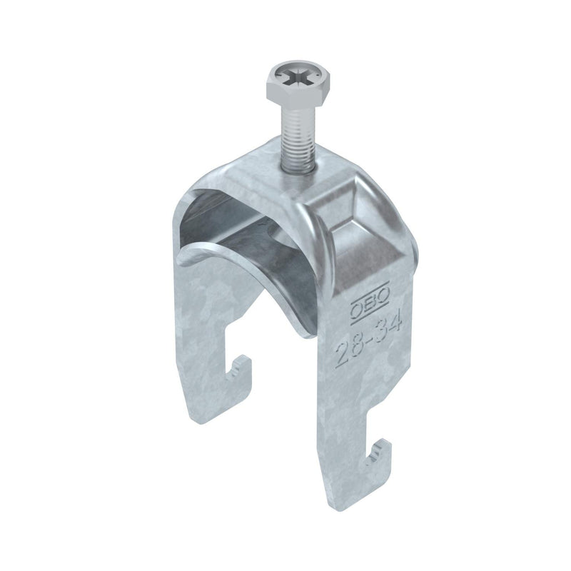 OBO Bettermann - Bügelschelle BS-U1-M-34 FT 28-34mm − 100 Stück