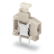 WAGO - Leiterplattenklemme Anreihbare Leiterplattenk. 235-201 Drücker,1,5mm²,lgr − 100 Stück
